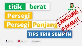 (MATERI dan SOAL) Titik Berat Benda Homogen (Persegi dan Persegi Panjang) Fisika SMA Kelas 11