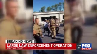 Employees report arrests after large law enforcement operation at Upstate facility