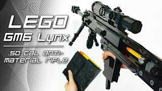 LEGO GM6 Lynx .50 Cal Anti-Material Rifle (Recoiling Barrel, Functional Bipod, \u0026 2023 Life Update)