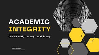 Academic Integrity