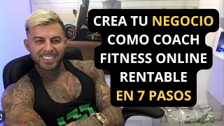 7 Pasos para un Negocio Como Coach Fitness Online como Llados