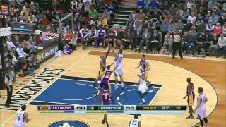 Extended Timberwolves Highlights - Wolves vs Lakers 3-28-14