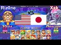 Super Street Fighter II X: Grand Master Challenge - Riz0ne vs Xak