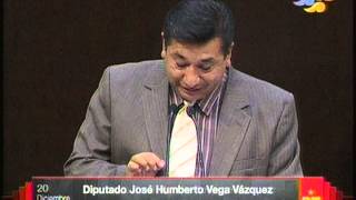 Intervención en Tribuna Dip. Humberto Vega Sesión Ordinaria 20 Dic 2012