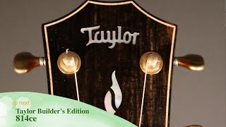 Taylor Builder’s Edition 814ce - Adirondack Spruce/Indian Rosewood