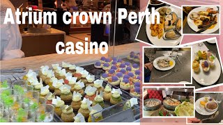 Atrium crown Perth Casino Western Australia