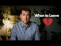 How do you know when it's time to walk away...