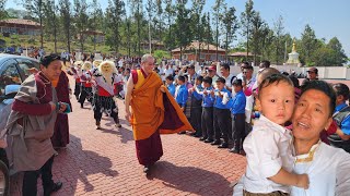 Kyapche Gyangkhang Rinpoche🙏 visit Kollegal ||Tsewang Tsedup || Tibetan YouTuber||Tibetan Vlogger