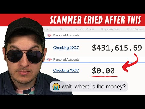 Scammers cry after ruining their own scam – 430K gone