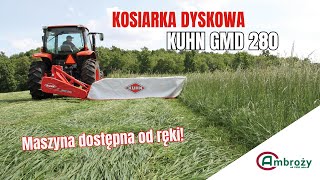 KOSIARKA DYSKOWA KUHN GMD 280 FF - maszyna dostępna od ręki!