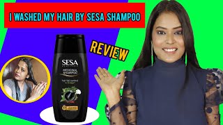 OMG I Washed My Hair By Sesa Shampoo|Sesa Shampoo Review | How is Sesa Shampoo For Hair|Shinny Roops