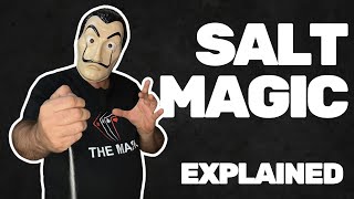 INFINITE SALT FROM THE HAND 🪄🧂Magic Trick Tutorial #tricks #magic #magictricks #foryou