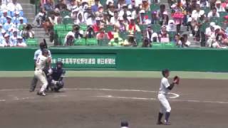 ≪選手権≫甲子園(2016)　準決勝　作新学院－明徳義塾　９回表