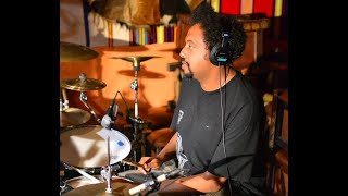 Teferi Assefa on drums with Kayn Lab @FendikaCulturalCenter1