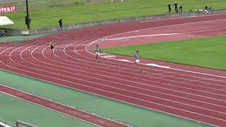 R2中信高校代替大会　男子八種競技400m（松本国際　松澤・梶川）