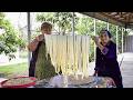 Azerbaijan Traditional Delicious Noodle Soup Recipe | Village Life