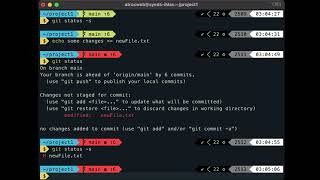 Git restore changes from staged and working directory | Urdu