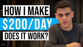 Generate $55+ PER HOUR ($200/day!) WITHOUT Selling (Make Money Online For Beginners)