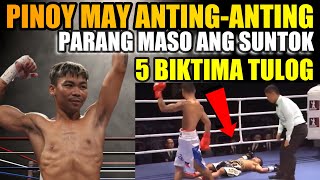 PINOY NA MAY ANTING ANTING 5 BIKTIMA TULOG | SUNTOK PARANG HINAMPAS NG MASO