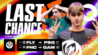 ПОСЛЕДНИЙ ШАНС FNATIC И FLYQUEST НА ОСНОВНОЙ ЭТАП | FLY VS PSG | FNC VS GAM | MSI 2024