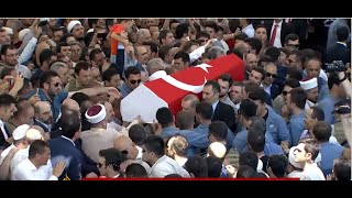 Funerals held for victims of failed coup in Turkey