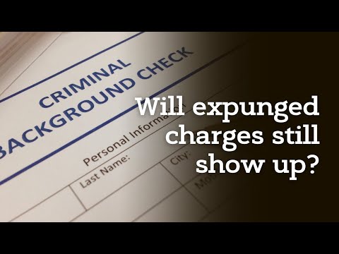 Do expunged records show up on federal background checks?
