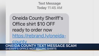 SCAM ALERT: Sheriff's Office warns of new text message scam