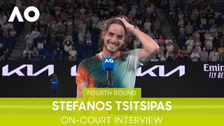 Stefanos Tsitsipas On-Court Interview (4R) | Australian Open 2022