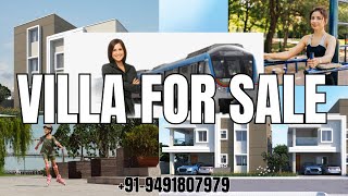 Sansa County Villas for sale by Auro Realty in Patancheruvu Hyderabad | ☎️ 9491807979