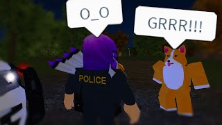 Roblox Seaton Police Department High Rank Patrol State Of Emergency - aigio police cone barrier roblox