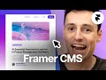 Learn the Framer CMS in 10 minutes! (Crash Course)