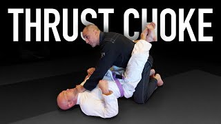 My Favorite Way to Open the Guard | Thrust Choke