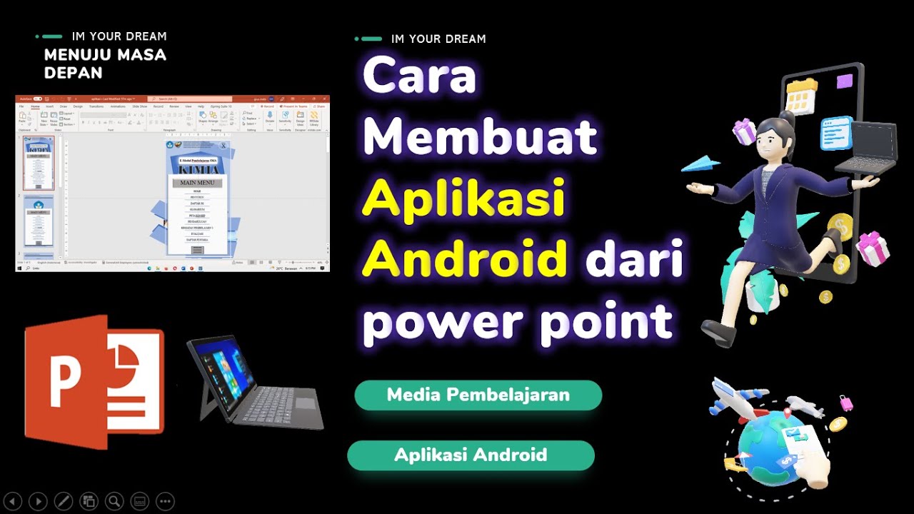 Cara Membuat Aplikasi Android Dari Power Point (PPT) - YouTube