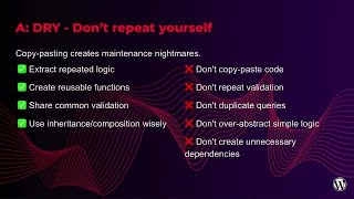 Who Needs Code Quality Anyway? A WordPress Perspective