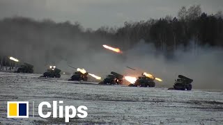 Russian, Belarusian troops hold joint combat drills