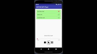 cnit 355-assignment 2 mp3 player demo