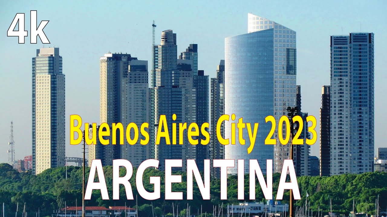 Buenos Aires City , Argentina 4K By Drone 2023 - YouTube