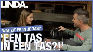 Manuel Venderbos onderzoekt 'de vrouwentas' - #3 || Wat zit er in je tas? || LINDA.