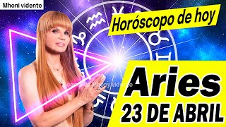 🚫 UNA EX-PAREJA REGRESA 😲💔   MHONI VIDENTE 🔮 Horóscopo de hoy ARIES 23 de ABRIL 2023 ❤️ Horóscopo 💛