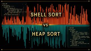 The Ultimate Algorithm Race: Shell Sort vs Heap Sort | Slow Sorting ASMR