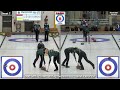 elysa crough vs. jessica wytrychowski draw 2 curling stadium alberta curling series event 203