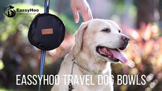 EassyHoo Travel & Collapsible Dog Bowls