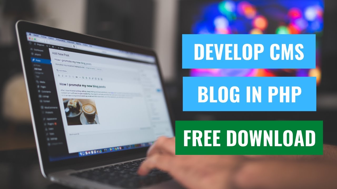 How To Create CMS Blog In PHP - Free Download - YouTube