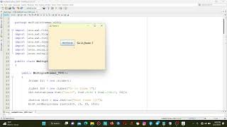 Java Swing Multiple frames
