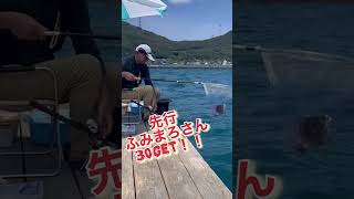 2023.7.23 若狭大島　中谷渡船　ベテラン対決！！#かかり釣り #チヌ釣り #筏 #チヌ