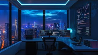 Cyberpunk Flow State ⚡ Focus Music for Coding, Debugging & Deep Work | 1H