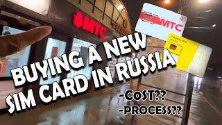 How to get a Sim in Russia 🇷🇺