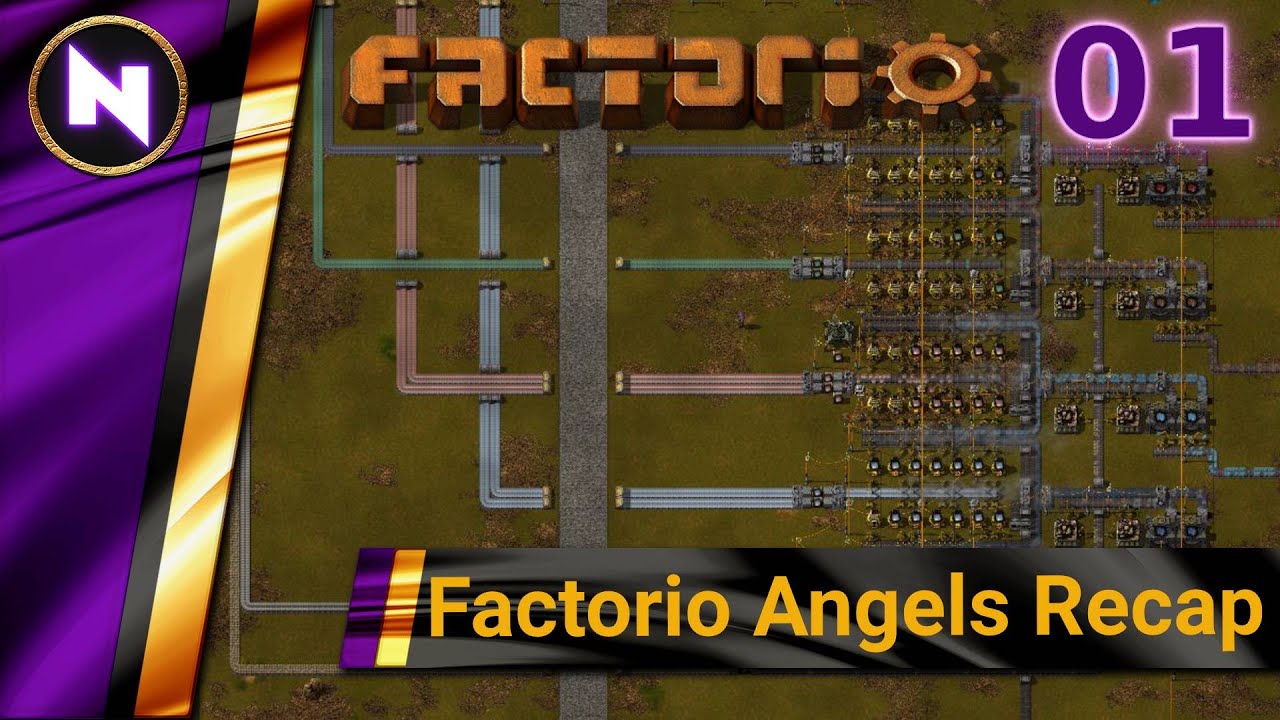 Factorio Angels Recap 1 Angels And Bobs Mods Youtube