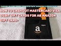 AMAZON GIFT CARD FROM a Mastercard Visa Debit GIFT CARD SECRET