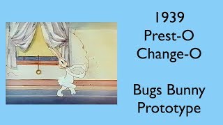 1939 Bugs Bunny Prototype - Classic Looney Tunes - Warner Bros.